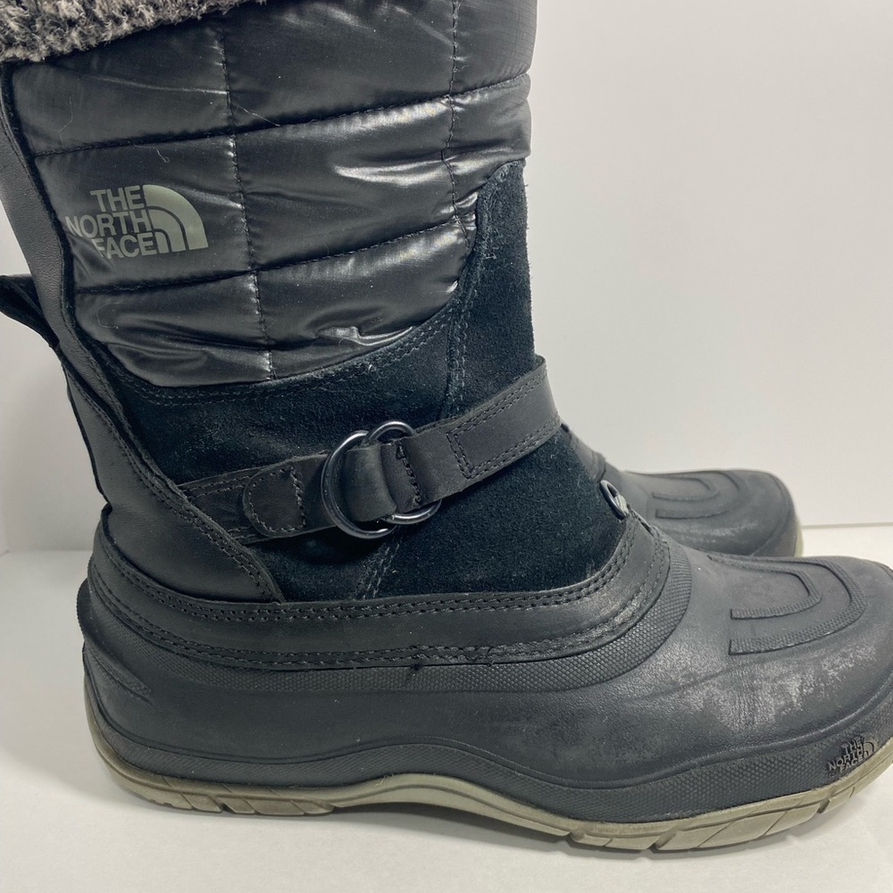 The North Face Black Waterproof Boots
